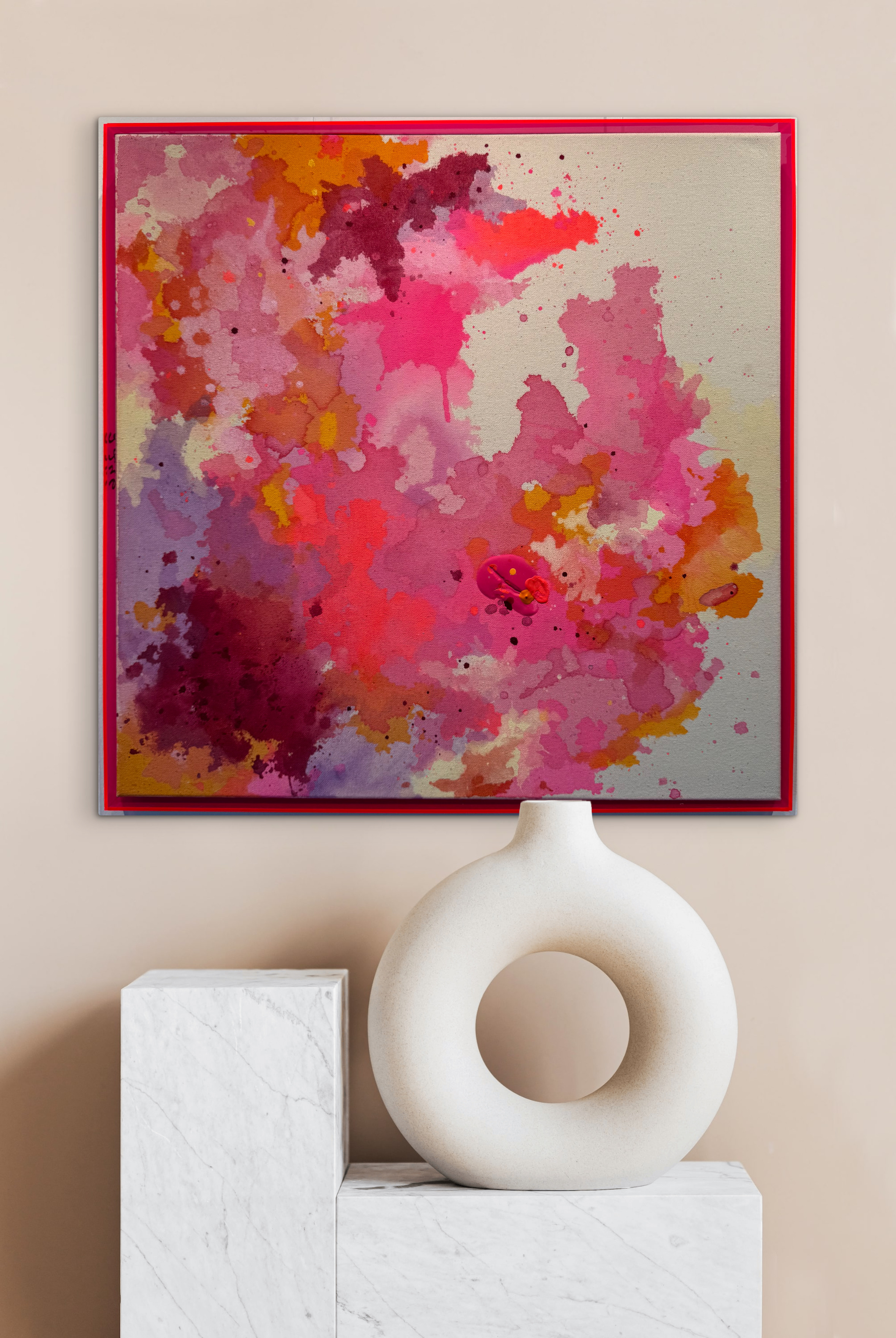Akkorde - Gleichzeitigkeit, 2026, Acryl auf roher Baumwollleinwand, Ansicht 15